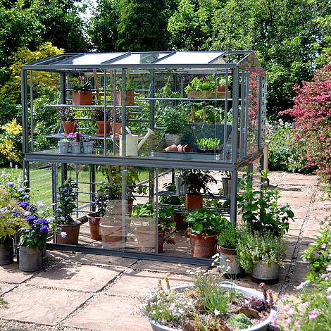 Deluxe Classic Chatsworth Greenhouse Smokey Grey