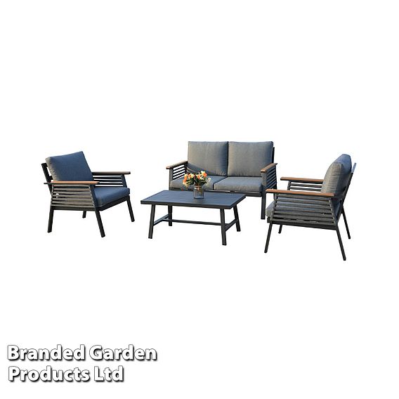 4 Seater Aluminium Garden Furniture Set