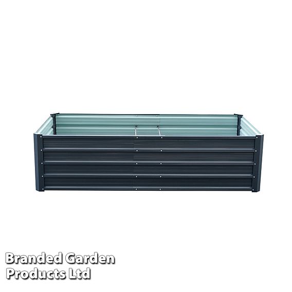 Metal Raised Garden Bed - Grey