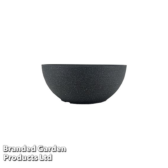 Bayadere Bowl Planter Dark Grey