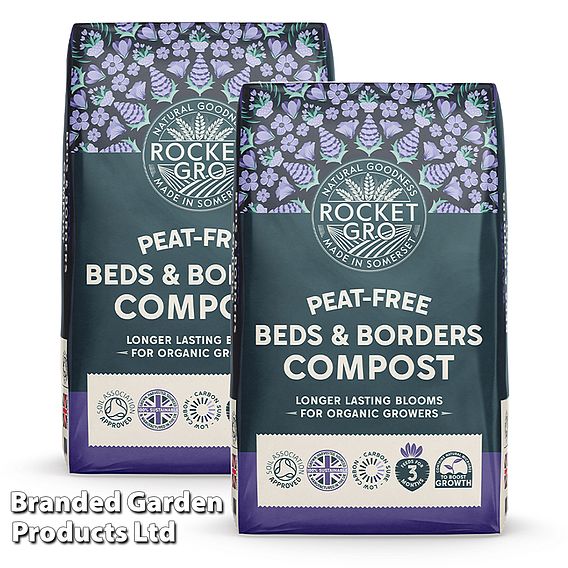 RocketGro Peat Free Beds & Borders Compost