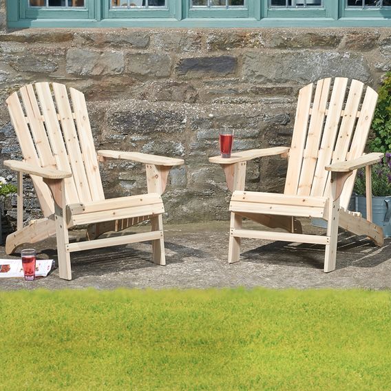 Wooden Adirondack Chair