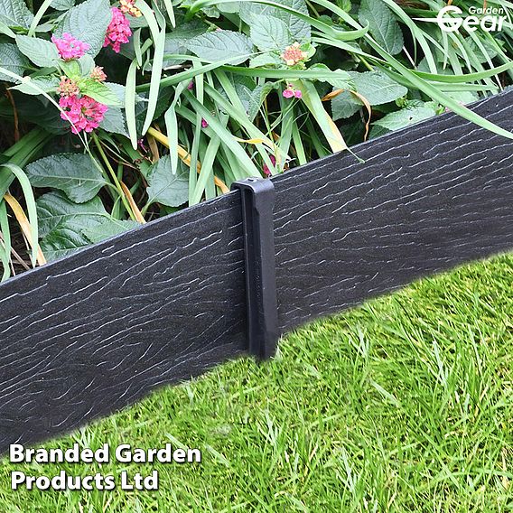 Garden Border Wood Effect Edging