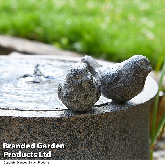 Serenity Granite Effect Birdbath Water Feature