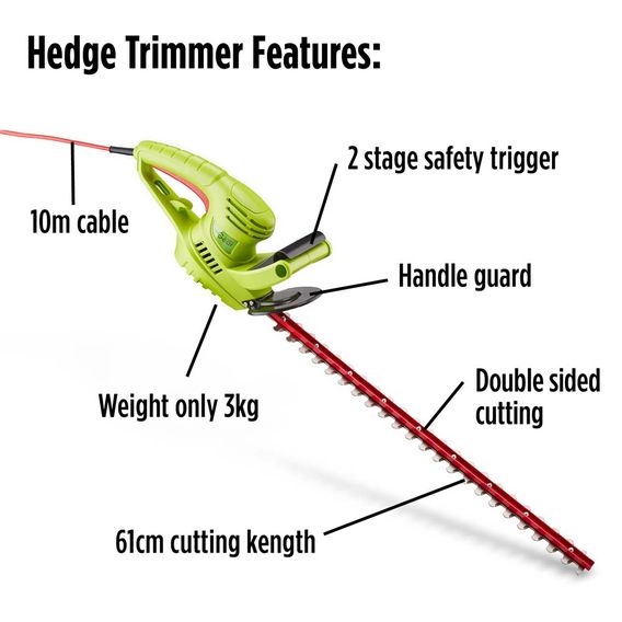 Garden Gear 600W Hedge Trimmer