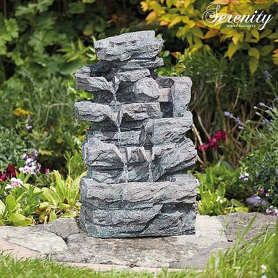 Rockfall Indoor and Outdoor Water Feature