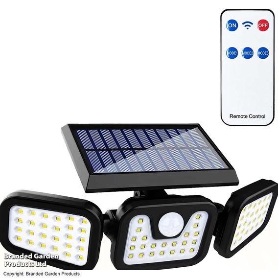 Garden Gear Motion Sensor Super Bright Solar Security Light