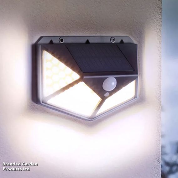 Garden Gear 100 LED Motion Sensor Solar Light