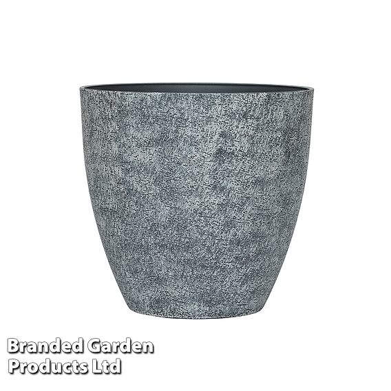 Medium Stone Effect Grey Planter