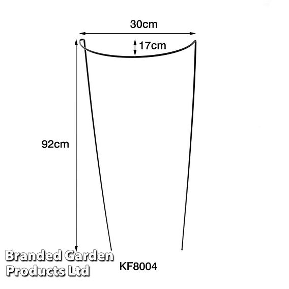 Half Round Plant Support