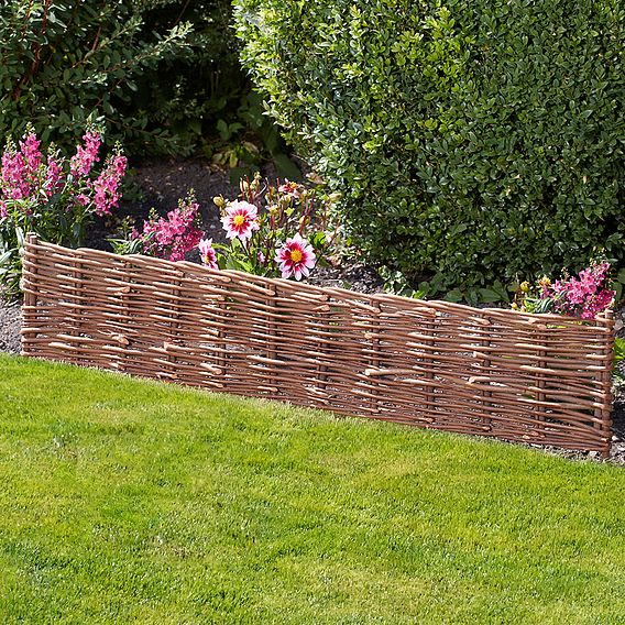 Garden Life Woven Willow Border Edging