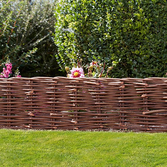 Garden Life Woven Willow Border Edging