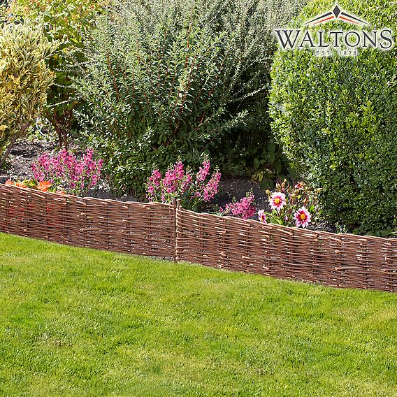 Garden Life Woven Willow Border Edging