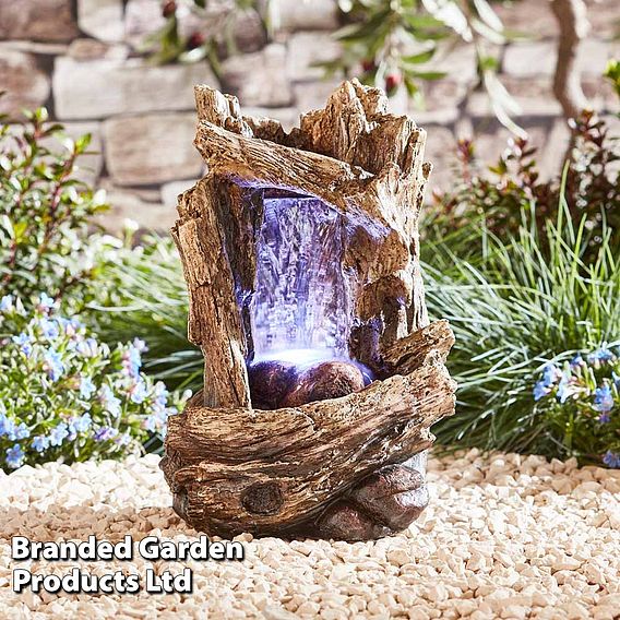 Serenity Table-top Tree Trunk Waterfall Water Feature